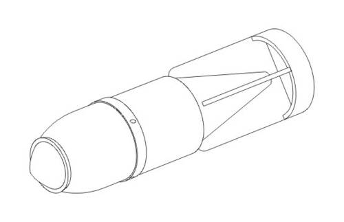 German WWII Bombs SC1000 "Hermann"(2)  CMK 5041