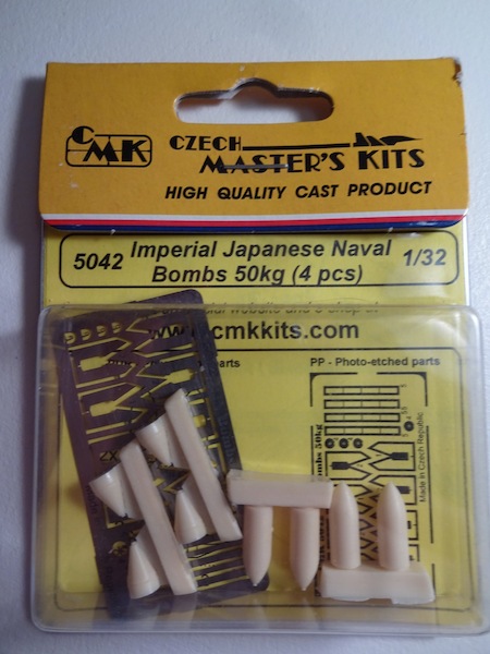 Imperial Japanese Naval Bombs 50kg (4x)  CMKA5042