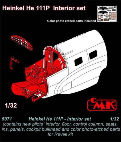 Heinkel He111P Interior set (Revell)  CMKA5071