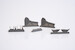 Mitsubishi A6M5c Zero - Corrected Main Undercarriage doors (Hasegawa) CMKA5120