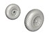 P51D Mustang wheels with Cross Tread pattern (Revell) CMKA5127