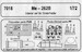 Me262B Interior Detailset (Smer/Heller) CMKA7018