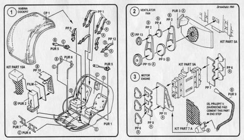Bell H13 Detail set (Italeri) CMKA7019