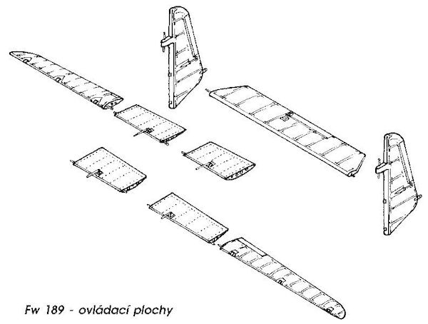 Focke Wulf Fw189A Exterior set (Condor) CMKA7043