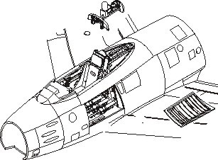 F86 Sabre Interior Set (Academy)  CMK 7112