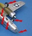 B25J Mitchell Exterior Detail set (Revell/Hasegawa) CMKA7140