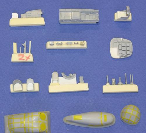 Junkers Ju 88A Interior set set (Hasegawa) CMK 7146