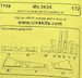 Me262A Control surfaces (Academy) CMKA7154