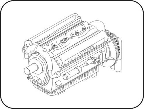 Rolls Royce Merlin srs 20 Engine CMKA7166