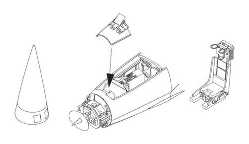 F104G Starfighter Interior set (Revell)  CMKA7214