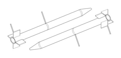 5 inch HVAR rockets (12x)  CMK 7217