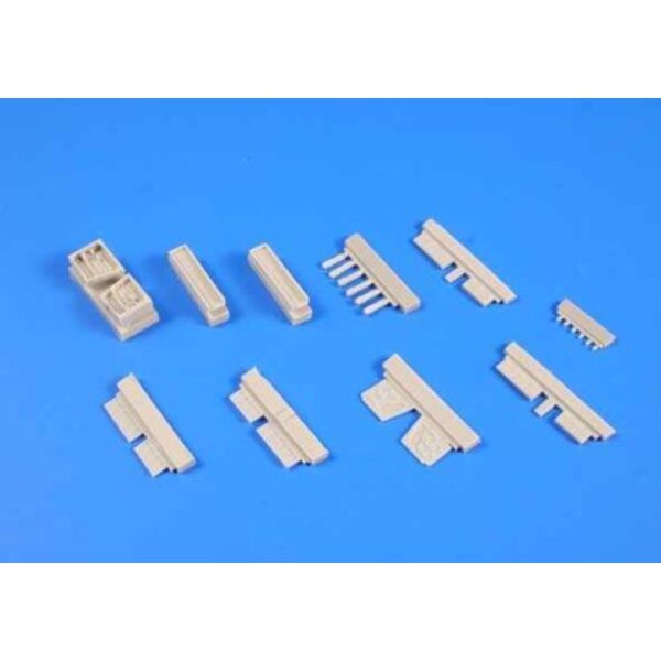 Curtiss P40E/M/N Armament set (Academy) CMK 7249