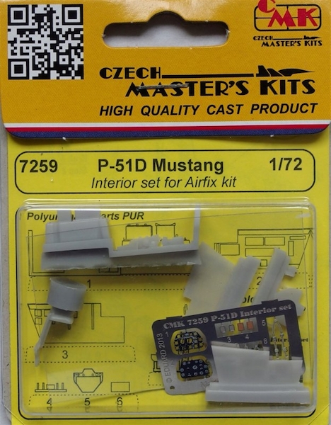 P51D Mustang Interior set (Airfix) CMKA7259