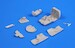 Vampire TII Interior set (Airfix) CMKA7293