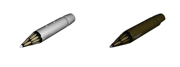 Matra type 155 SNEB Rocket Launchers (2x) CMKA7340