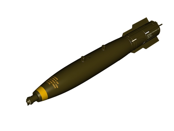 MK82 Air BSU49B Bomb (Air Inflatable Retarder) (2x)  CMKA7342