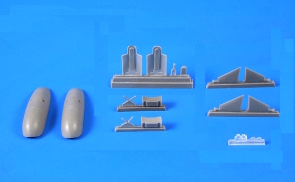 Blenheim MK1 "Finnish AF 1st Srs" Fixed type Ski Undercarriage (Airfix) CMK 7344