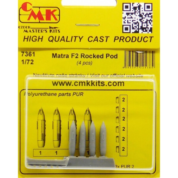 Matra F2 Rocket Pod (2x) CMKA7361