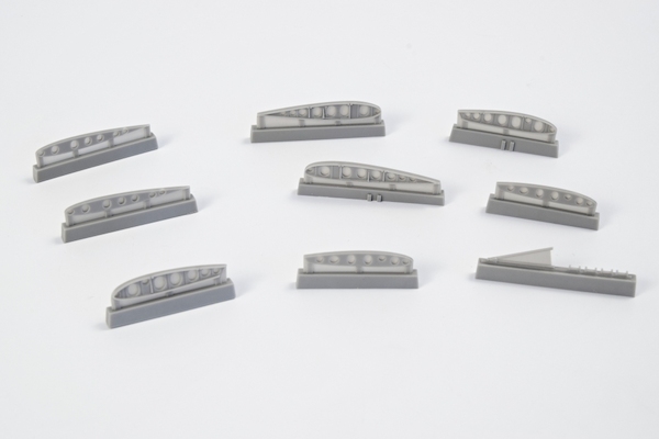 Nakajima B2N-2 'Kate' Wingfold Ribs Set (Airfix) CMKA7403