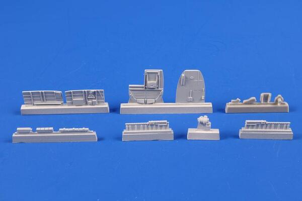 B-25C/D Mitchell Nose Compartment (Bomb Aimer's Station) (Airfix) CMKA7429