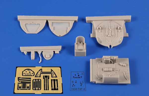 Grumman F4F-4 Wildcat Interior (Airfix)  CMKA7434