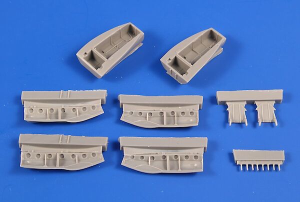 Beaufighter TF MKX Main Undercarriage bays correction set (Airfix)  CMKA7438