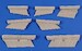 Supermarine Swift Control surfaces (Airfix) CMKA7440