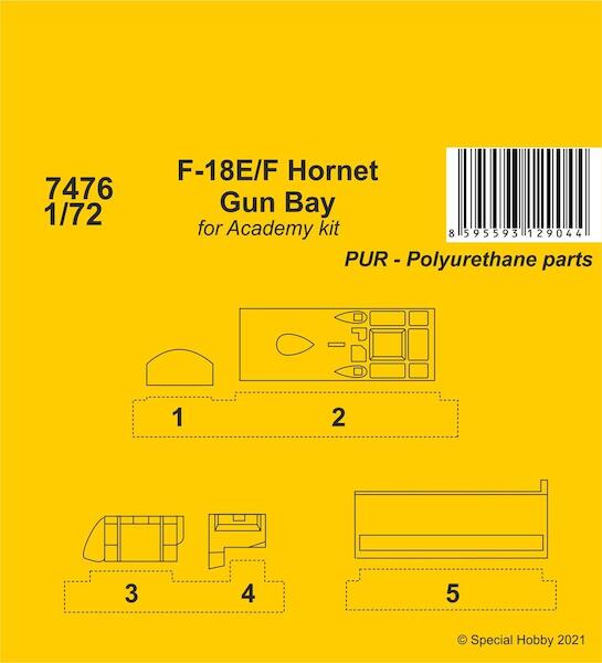 F-18E Hornet Gunbay (Academy)  CMKA7476