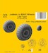 Junkers Ju88A/C Wheels - LATE type- (Revell) CMKA7479