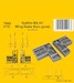 Spitfire Mk.VC Wing Guns (Four guns) (Airfix) CMKA7493