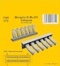 Mosquito B MkXVI Exhausts (Airfix) CMKA7495