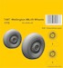 Vickers Wellington MKI/II Mainwheels (Airfix) CMKA7497