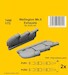Vickers Wellington MKII Exhausts (Airfix) CMKA7498
