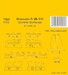 Mosquito B MKXVI control surfaces (Airfix) CMKA7502