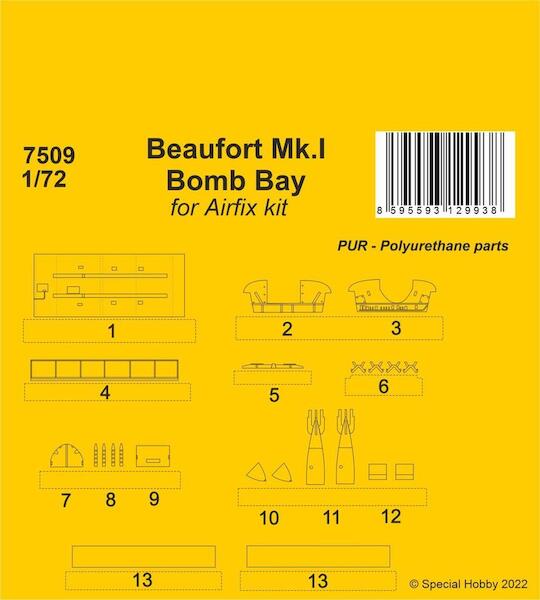 Beaufort Mk.I Bomb Bay (Airfix)  CMKA7509