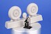 Mosquito Mainwheels and Tailwheel w/Leg  (Special Hobby)  CMKA7524