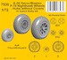 A-20 Havoc/Boston/ P-70 Nighthawk wheels without covers(Special Hobby) 129-7530