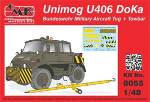 Unimog U406 DoKa Aircraft tug and towbar (Bundeswehr) CMKA8055