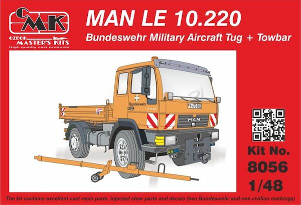 MAN LE 10.220 Military Aircraft tug and towbar (Bundeswehr)  CMKA8056