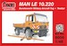 MAN LE 10.220 Military Aircraft tug and towbar (Bundeswehr) CMKA8056