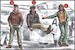 US Army Pilots and Mechanics WW2 (3 fig) CMK-F72039