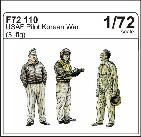 USAF Pilots Korean War  F-72110