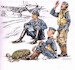 German pilots at rest WW2 (3 fig) CMK-F72112