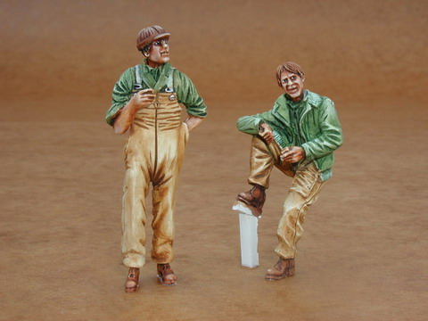 US Army Mechanics (2 Figures)  F32091