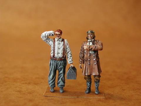 RFC Pilot & Mechanic WW1  F48027