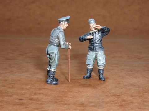 Luftwaffe Pilots for Me262 (2 figures)  F48101