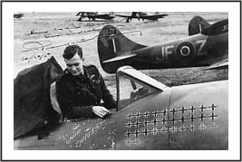 RAF Aces P. Clostermann (1 fig. for Tempest)  F48151
