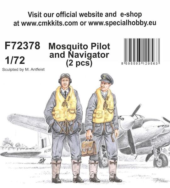 Mosquito Pilot and navigator (2x) F72378