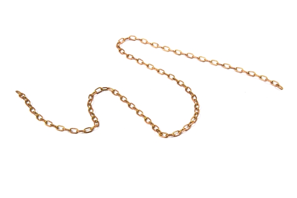 Coarse Brass chain for 1/32, 1/35 30cm long H1013