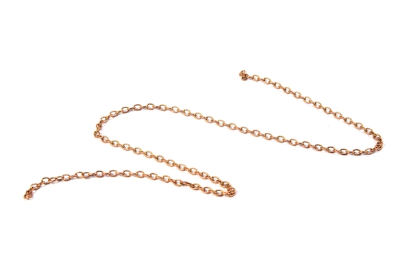 Medium Brass chain for 1/48  30cm long  H1014